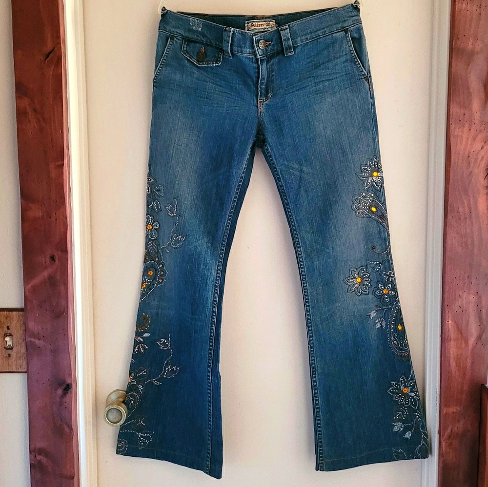 Allen B Beaded Embellished Jeans